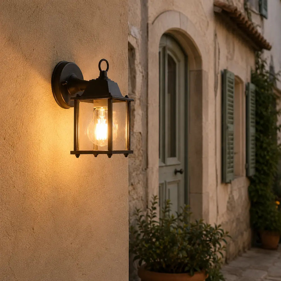 Anders Outdoor Glass Wall Light