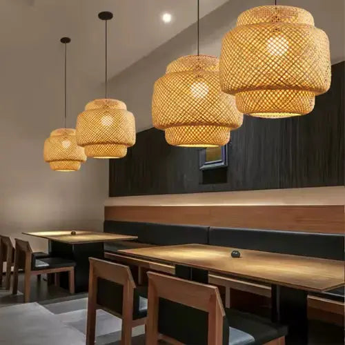 Nomi Bamboo Pendant Light