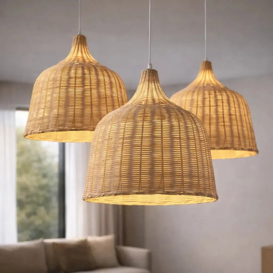 Tindra Bamboo Pendant Light