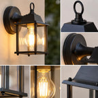 Anders Outdoor Glass Wall Light