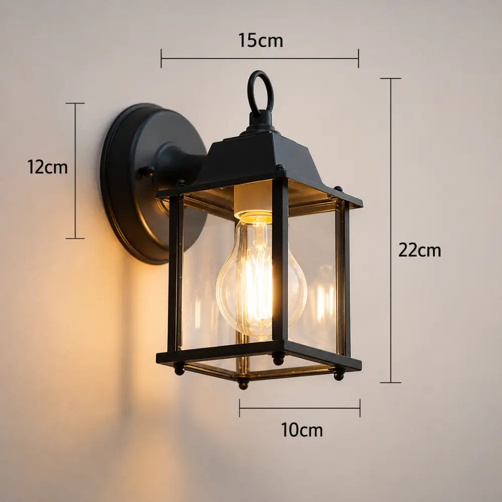 Anders Outdoor Glass Wall Light