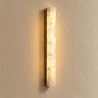 Ayla Alabaster & Brass Wall Light