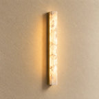 Ayla Alabaster & Brass Wall Light
