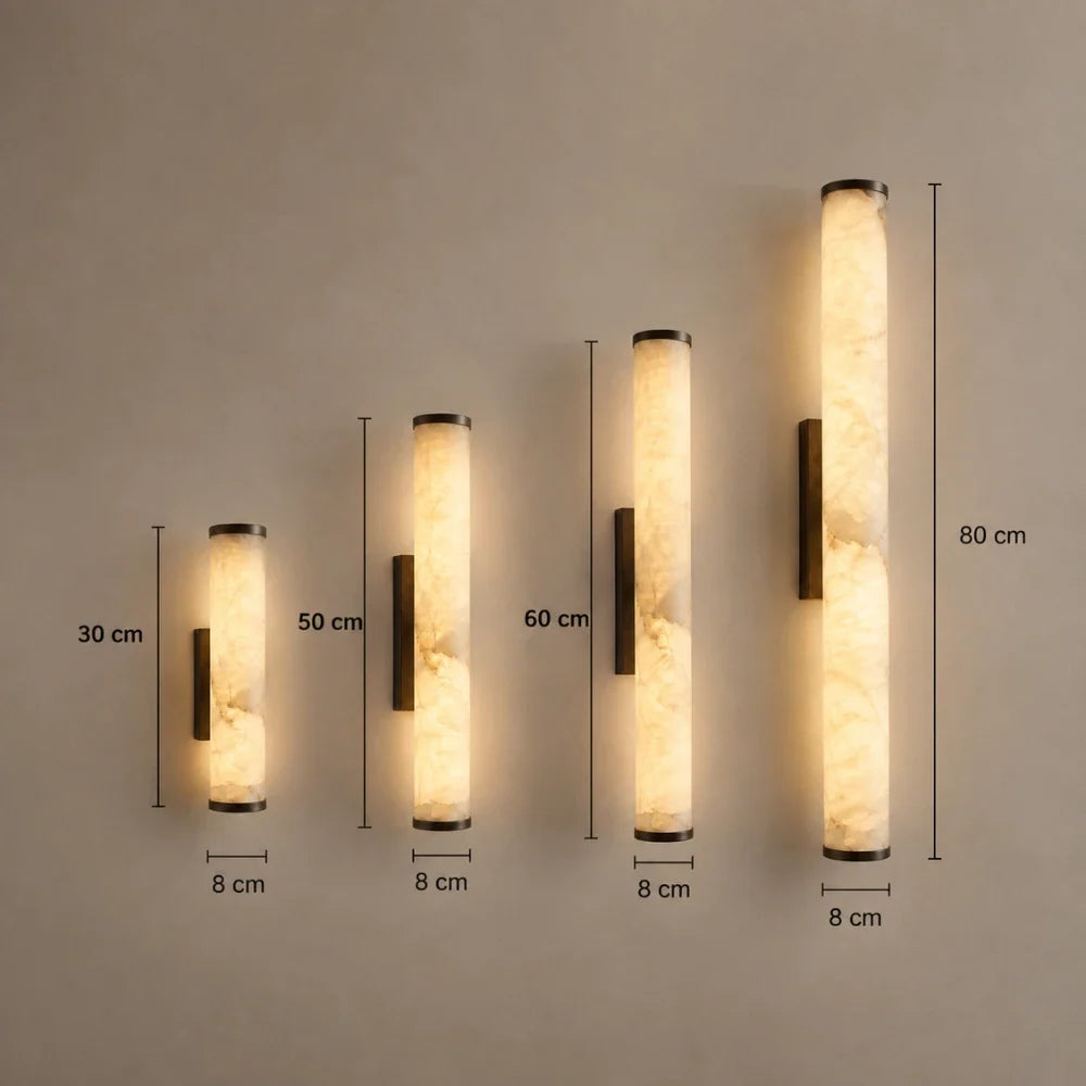 Velina Alabaster Wall Light