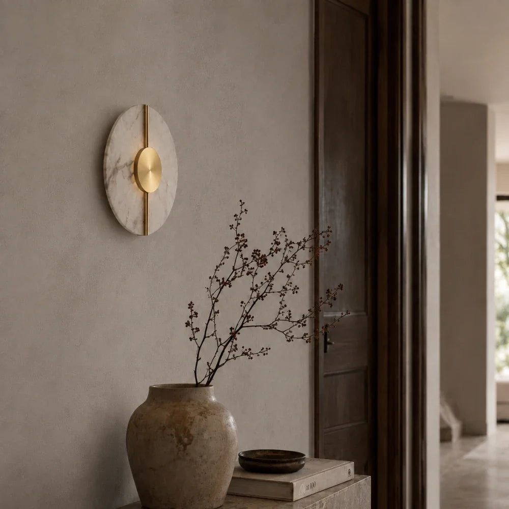 Veya Alabaster Wall Light