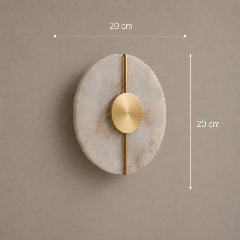 Veya Alabaster Wall Light