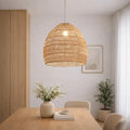 Dome Bamboo Pendant Light