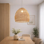 Dome Bamboo Pendant Light