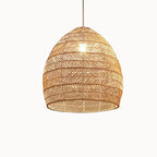 Dome Bamboo Pendant Light