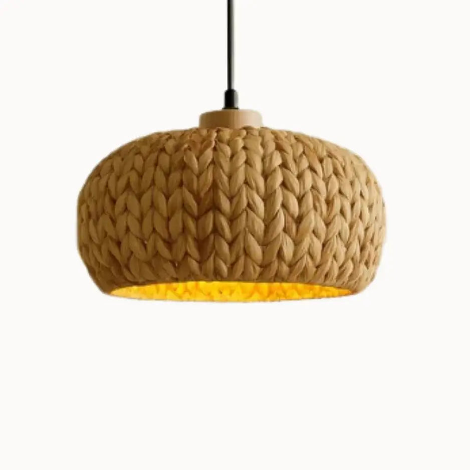 Loanne Wicker Pendant Light