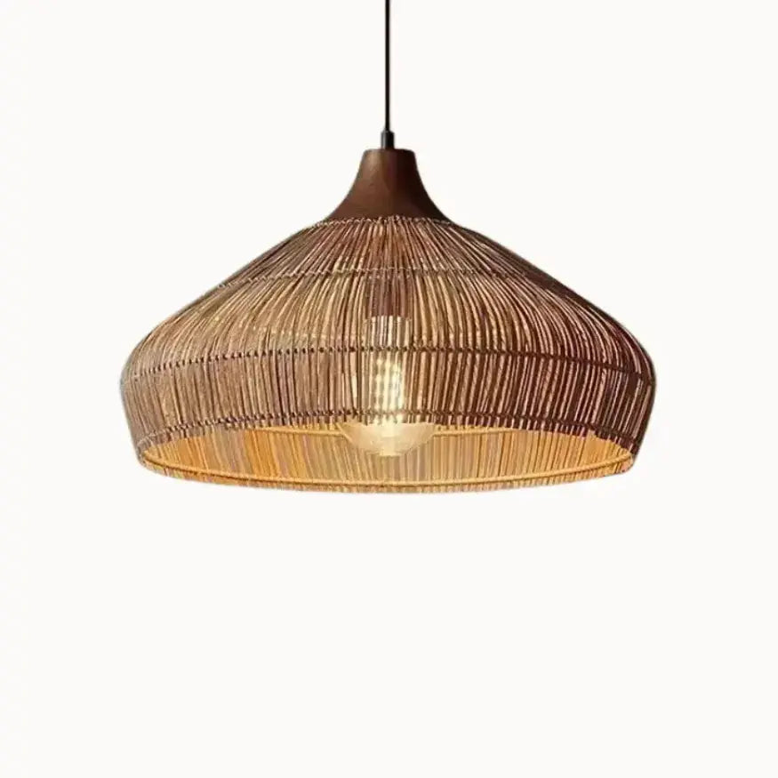 Nella Rattan Pendant Light
