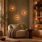 Neva Glass Wall Light