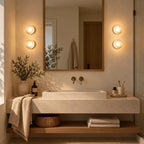Neva Glass Wall Light