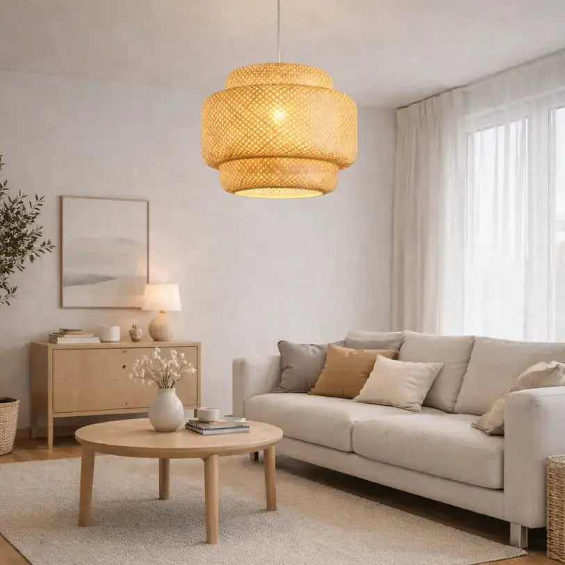 Nomi Bamboo Pendant Light