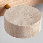 Triva Travertine & Wood Wall Light