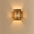Ylva Rattan & Hemp Wall Light