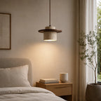 Ålesund Scandinavian Travertine Pendant Light