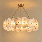 Alvéra Alabaster Pendant Light
