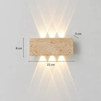 Sorell LED Travertine Wall Light