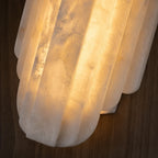 Olyra LED Alabaster Wall Light