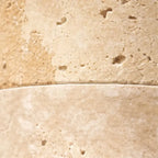 Elvik Travertine & Wood Wall Light