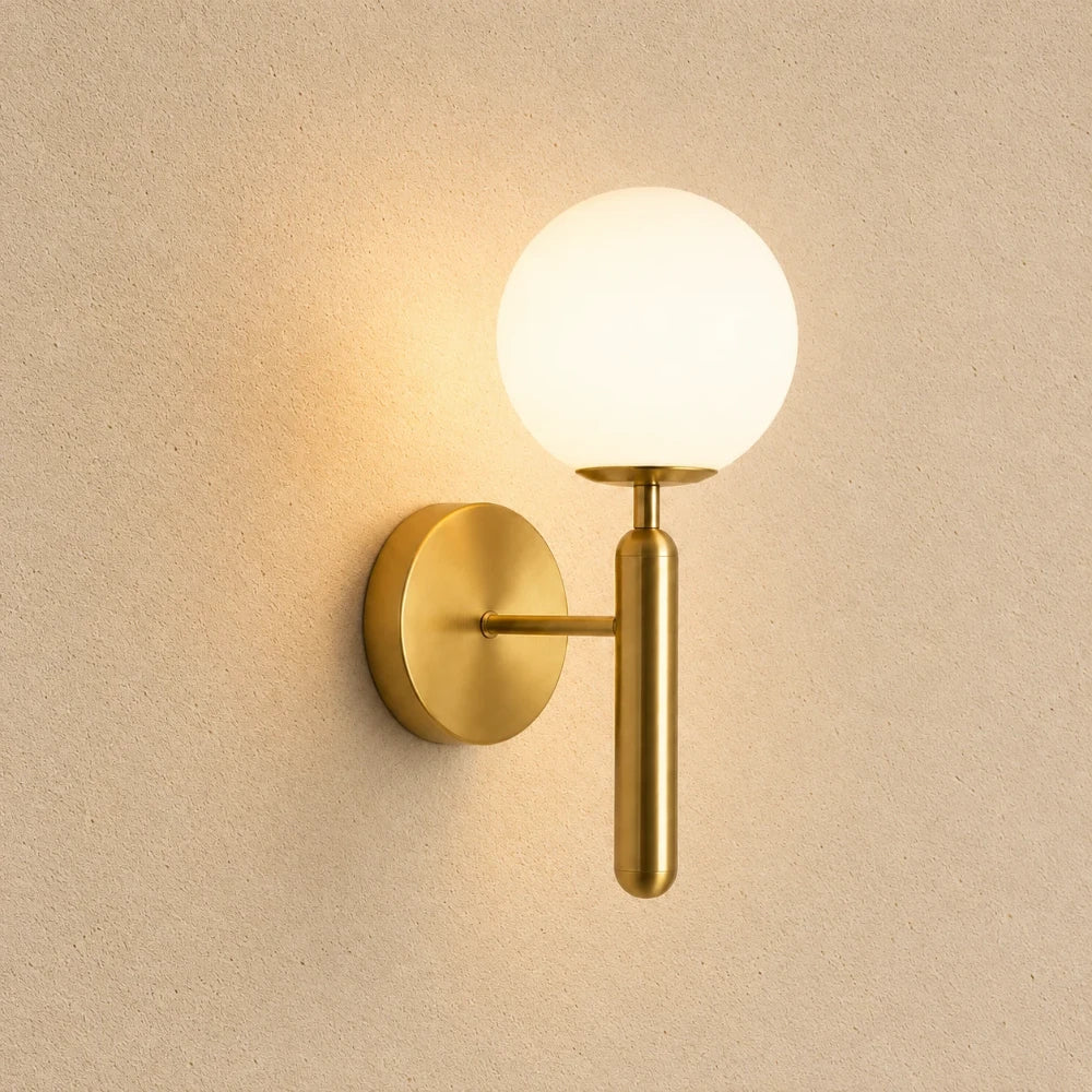 Auren Gold Wall Light