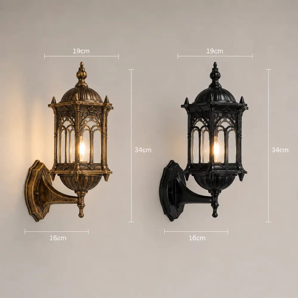 Harald Outdoor Vintage Wall Light