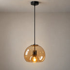 Elina Smoked Glass Pendant Light