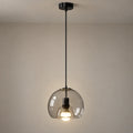 Elina Smoked Glass Pendant Light