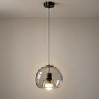 Elina Smoked Glass Pendant Light