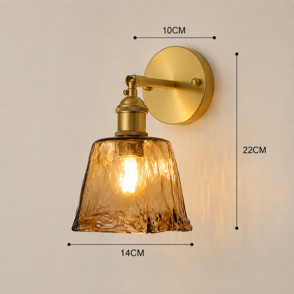 Fenra Glass Wall Light