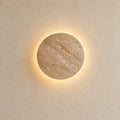 Fosenavåg LED Travertine Wall Light