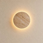Fosenavåg LED Travertine Wall Light