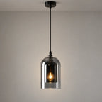 Ilma Smoked Glass Pendant Light