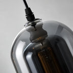 Ilma Smoked Glass Pendant Light