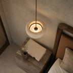 Isla Travertine Pendant Light