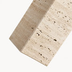 Koben Scandinavian Travertine & Wood Pendant Light