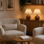 Aeris Wood & Fabric Table Lamp