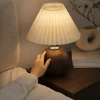 Aeris Wood & Fabric Table Lamp