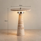 Oren Travertine Table Lamp