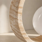 Oria Travertine Table Lamp
