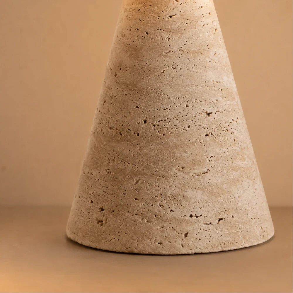 Aili Travertine Table Lamp