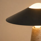 Aili Travertine Table Lamp