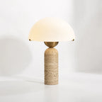 Asta Travertine Table Lamp