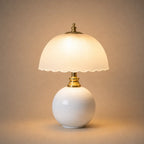 Elvane Glass & Ceramic Table Lamp