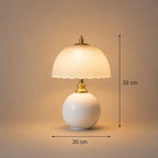 Elvane Glass & Ceramic Table Lamp