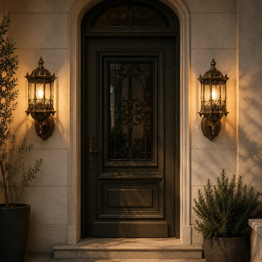 Harald Outdoor Vintage Wall Light