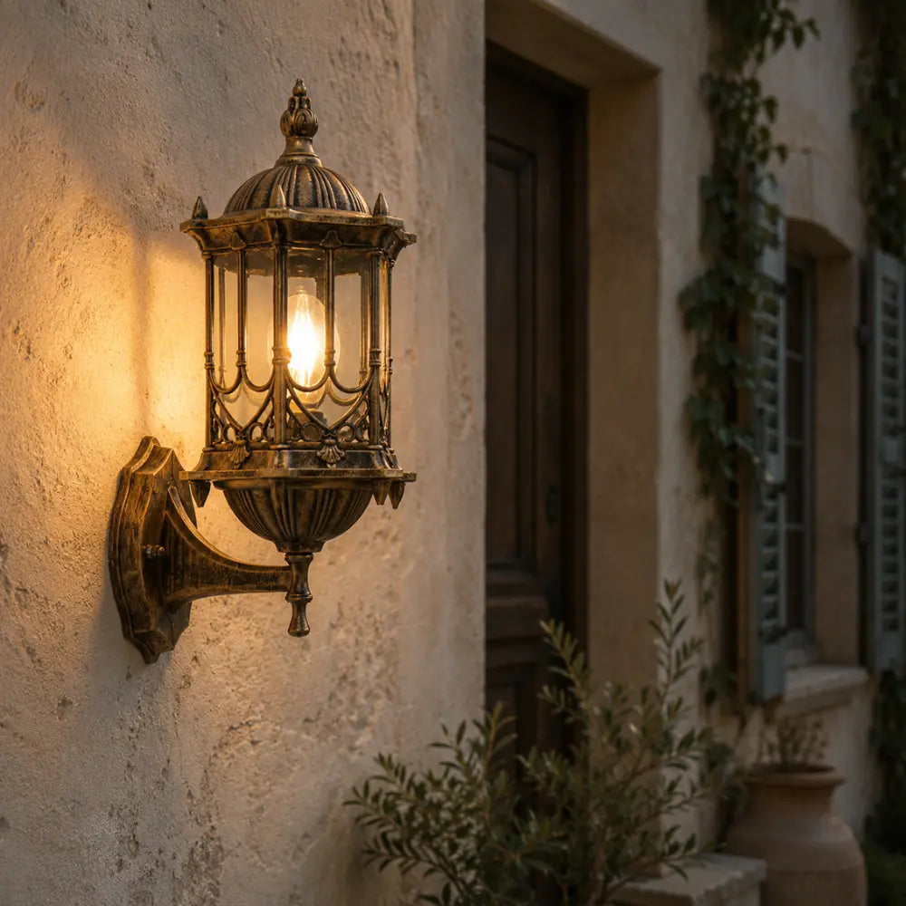 Harald Outdoor Vintage Wall Light
