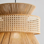 Linnea Bamboo & Rattan Pendant Light