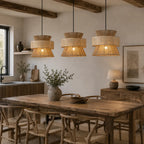 Linnea Bamboo & Rattan Pendant Light